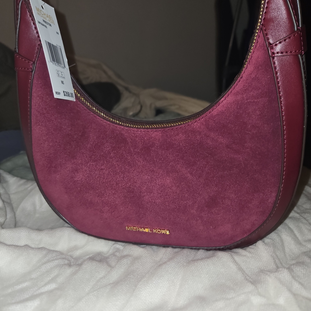 SOLD SOLD SOLD Michael Kors Burgundy Shoulder Bag